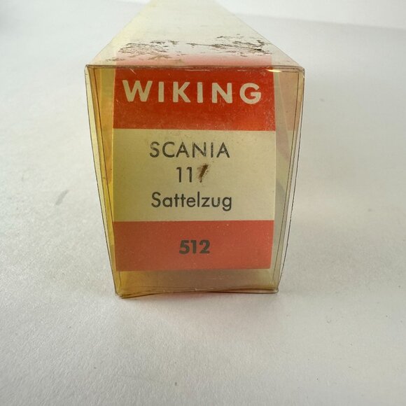 Wiking 1:87 Scale Scania 111 Sattlzug Model Truck Hamburger Spedition - Picture 3 of 4